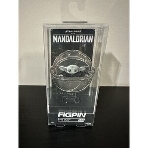 FiGPiN‎ Star Wars The Mandalorian The Child Grogu #600 Enamel Pin NOS Sealed